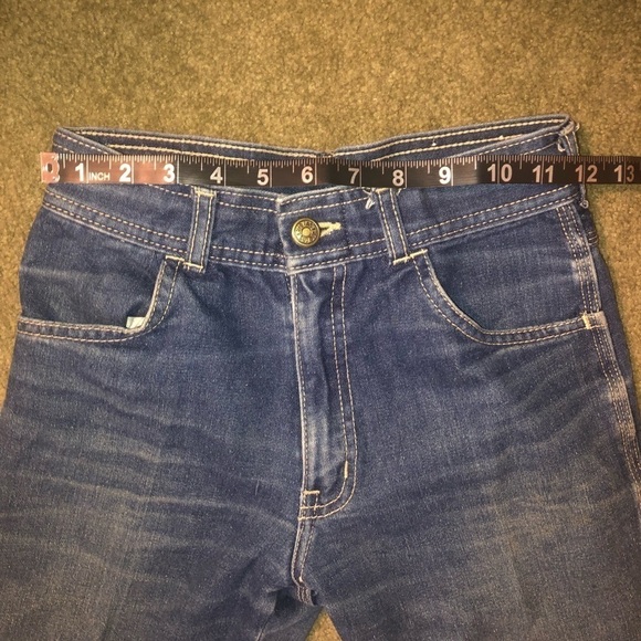 Vintage 70’s Girl’s Live Ins Embroidered Pocket Jeans Size 14 - Picture 5 of 11